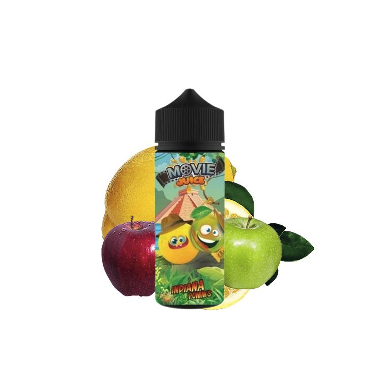 Indiana Pomm's Movie Juice 100ml by Secret's LAb Indiana Pomm's Movie Juice 100ml by Secret's LAb