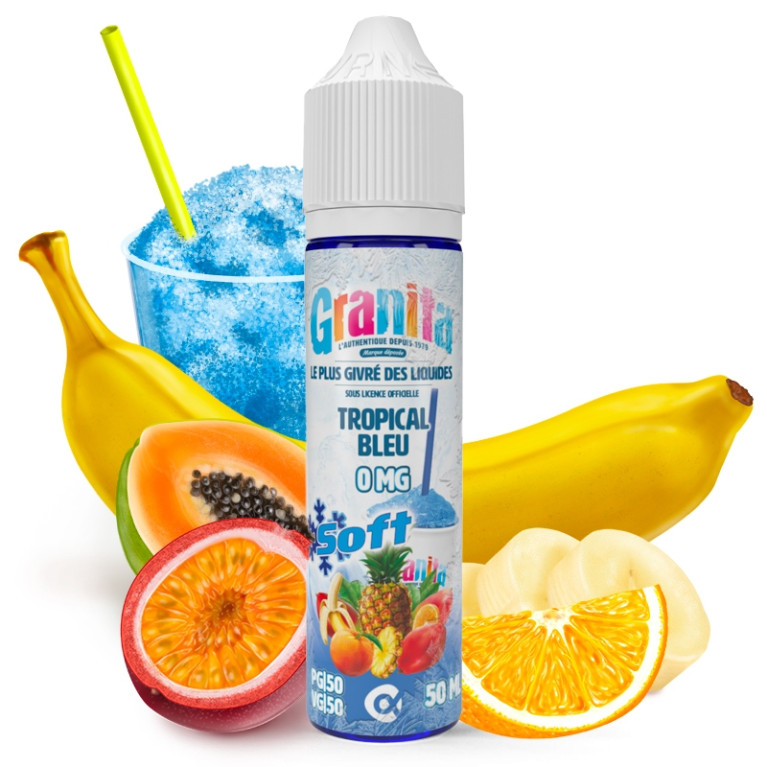 Tropical Bleu Granita SOFT 50ml 0mg ar.