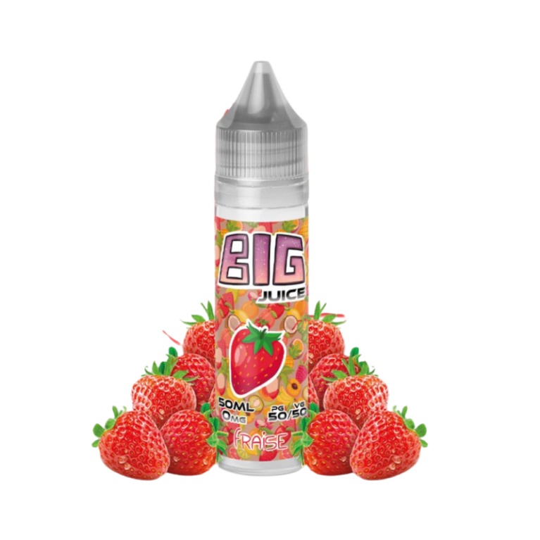 Fraise - Big Juice - 50ml - 0mg df.